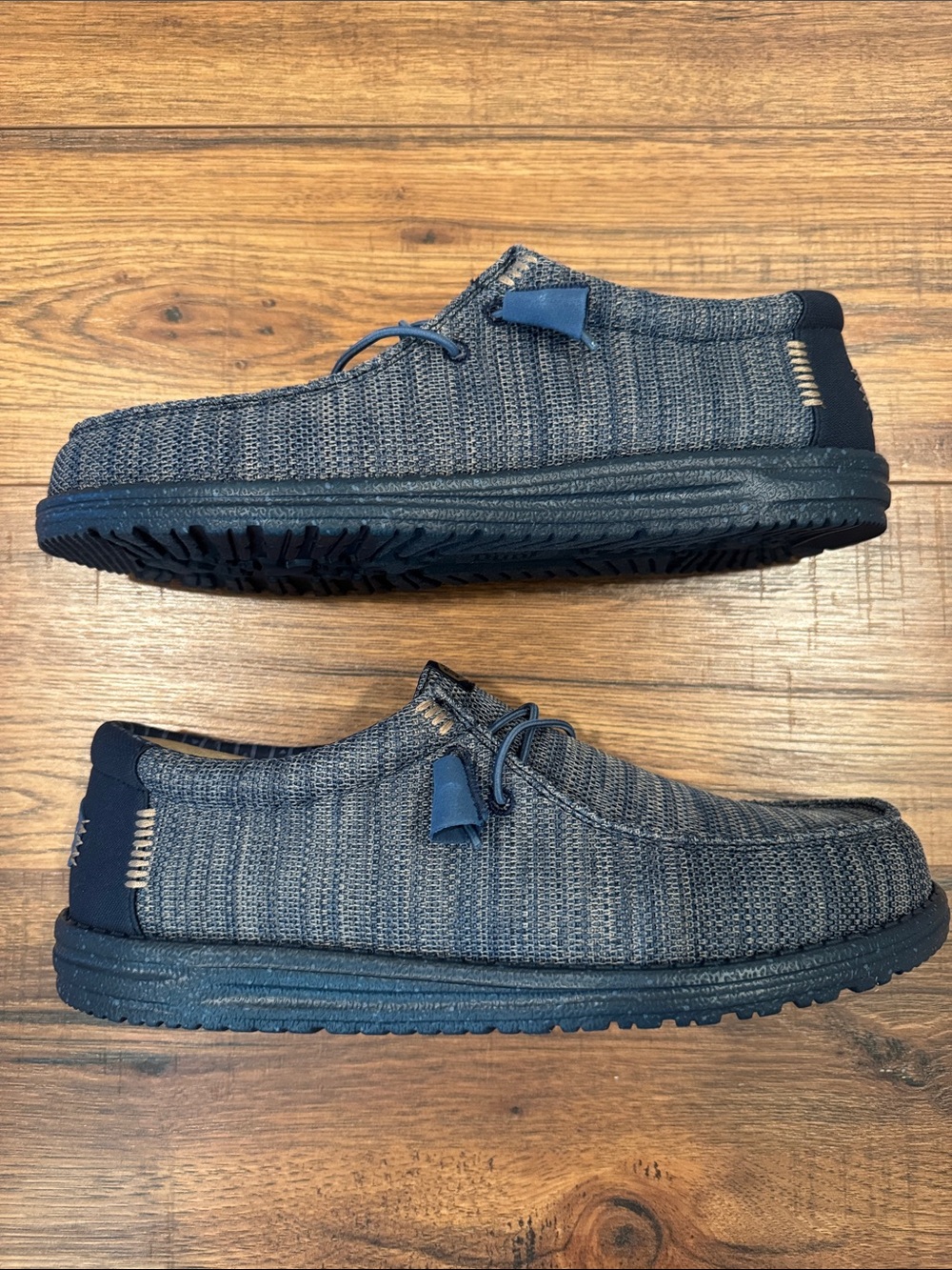 BRAND NEW! Hey Dude Men’s Knit Slip-On Wally Stretch Sox Shoes sz: 12 - Picture 2 of 3